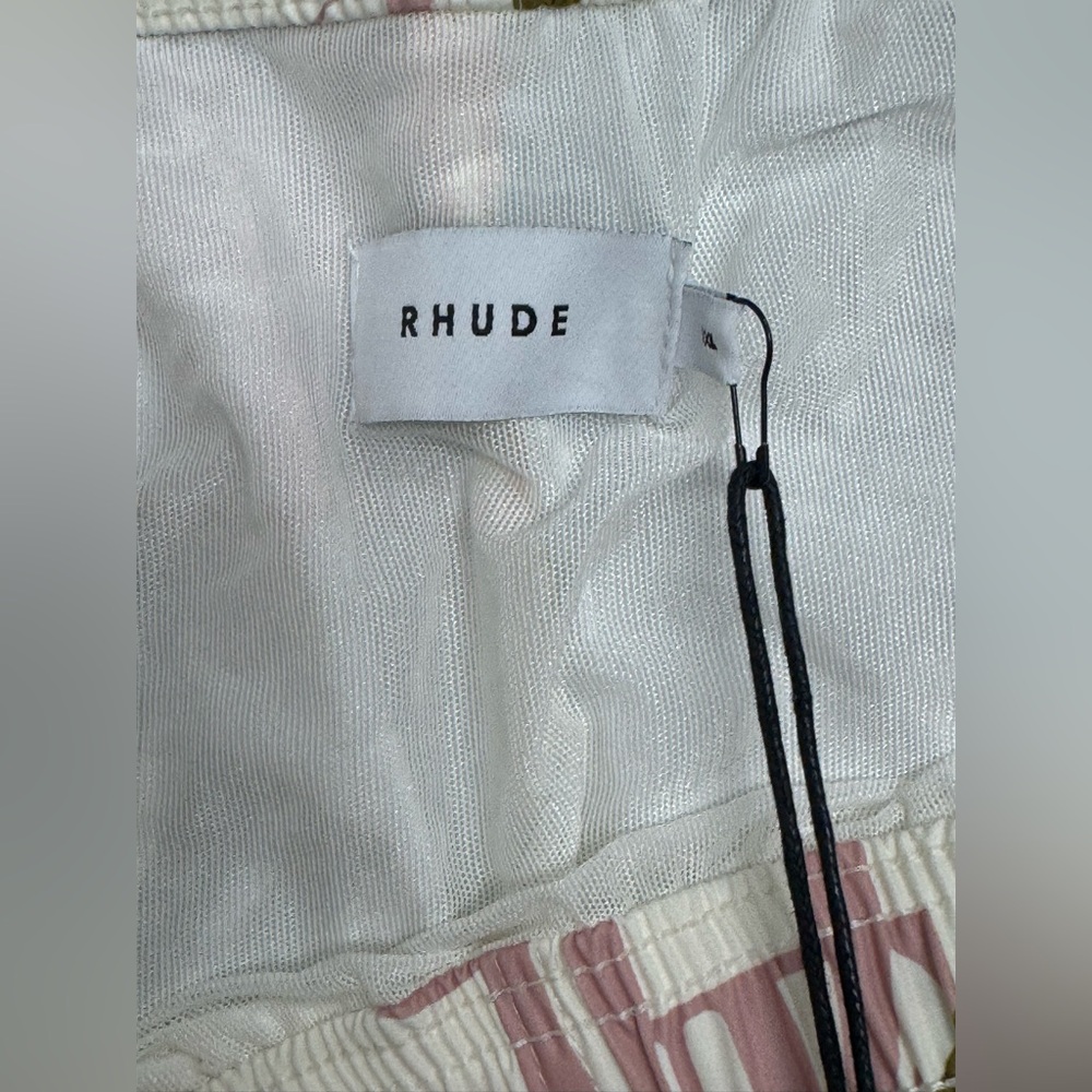 🆕 Rhude Logo Multicolor Swim Trunks - Picture 3 of 7